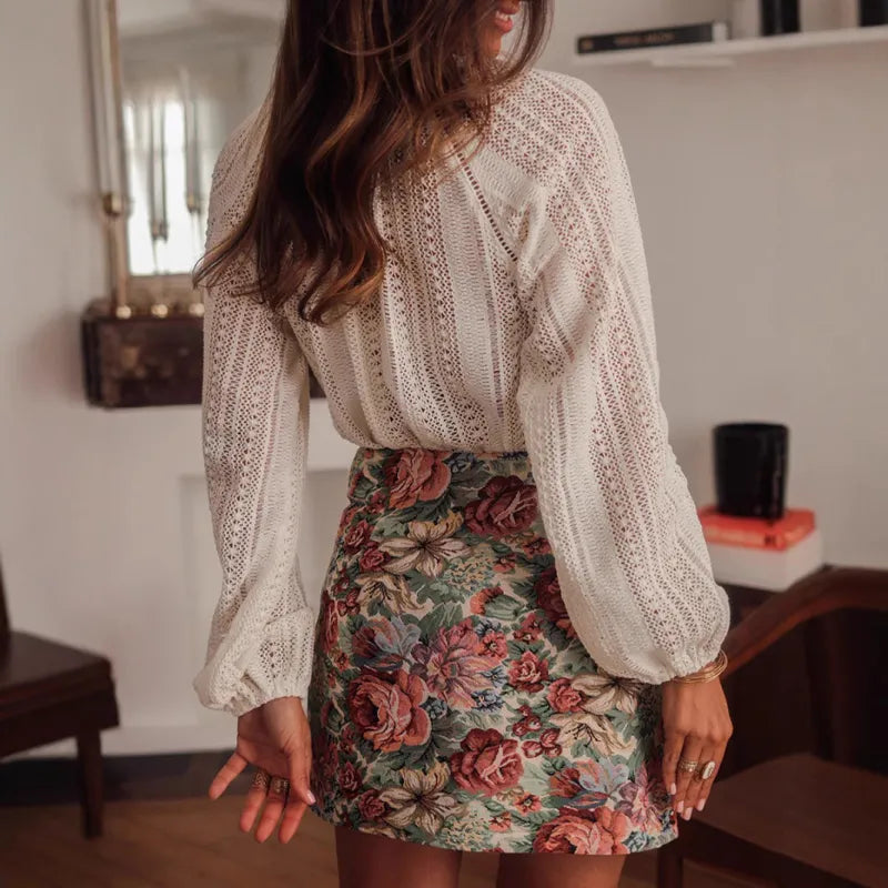 Top Décontracté Femme Col V