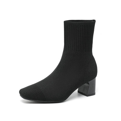 Elastic Sock Boots for Women